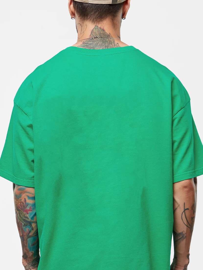 men printed short sleeve oversized fit shirt - 22059407 - Standard Image - 1