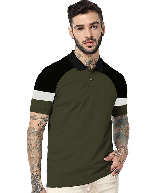 men pack of 2 printed short sleeve regular fit polo t-shirt - 22059426 - Standard Image - 1