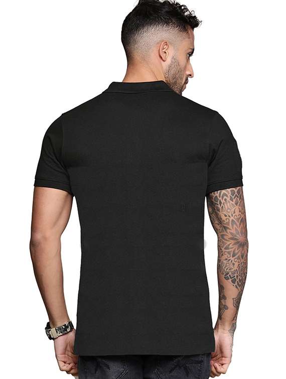 men pack of 2 printed short sleeve regular fit polo t-shirt - 22059433 - Standard Image - 4