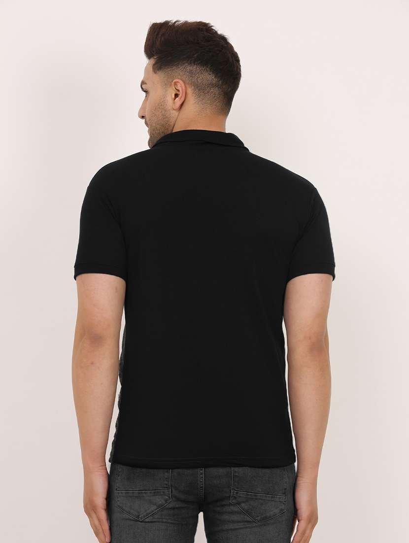 men pack of 2 printed short sleeve regular fit polo t-shirt - 22059435 - Standard Image - 4