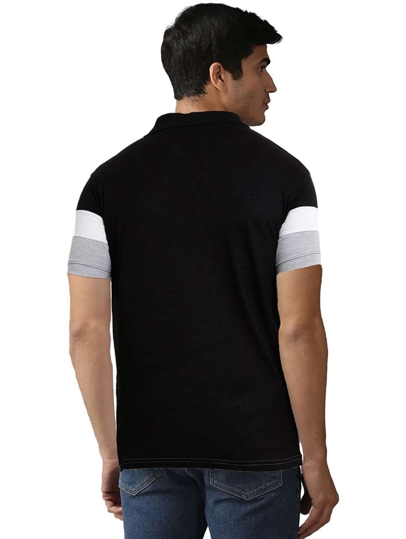 men pack of 2 printed short sleeve regular fit polo t-shirt - 22059446 - Standard Image - 4