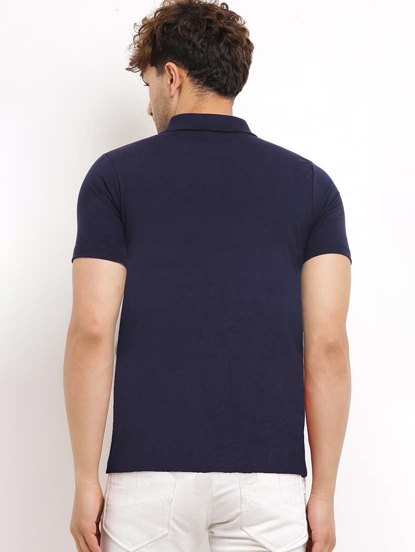 men pack of 2 printed short sleeve regular fit polo t-shirt - 22059451 - Standard Image - 4