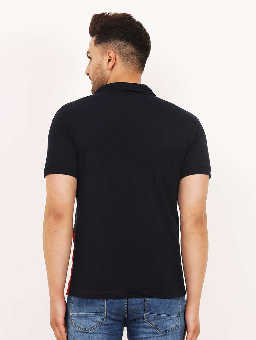 men pack of 2 printed short sleeve regular fit polo t-shirt - 22059452 - Standard Image - 4