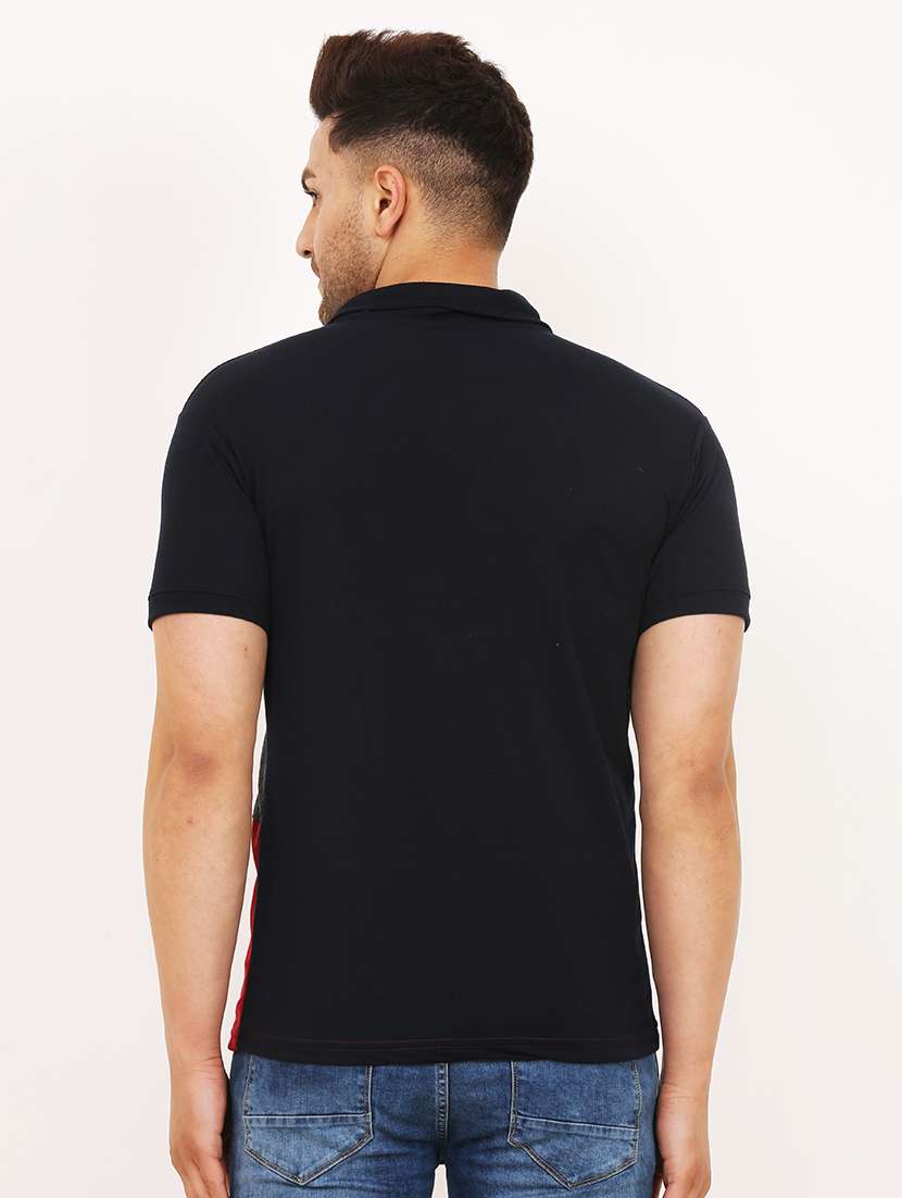 men pack of 2 printed short sleeve regular fit polo t-shirt - 22059453 - Standard Image - 4