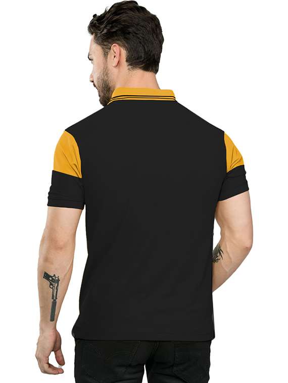 men pack of 2 printed short sleeve regular fit polo t-shirt - 22059464 - Standard Image - 4