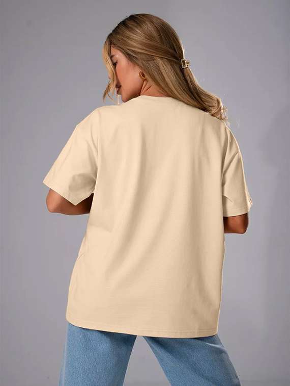 women pack of 2 printed short sleeve oversized t-shirt - 22059594 -  Standard Image - 4