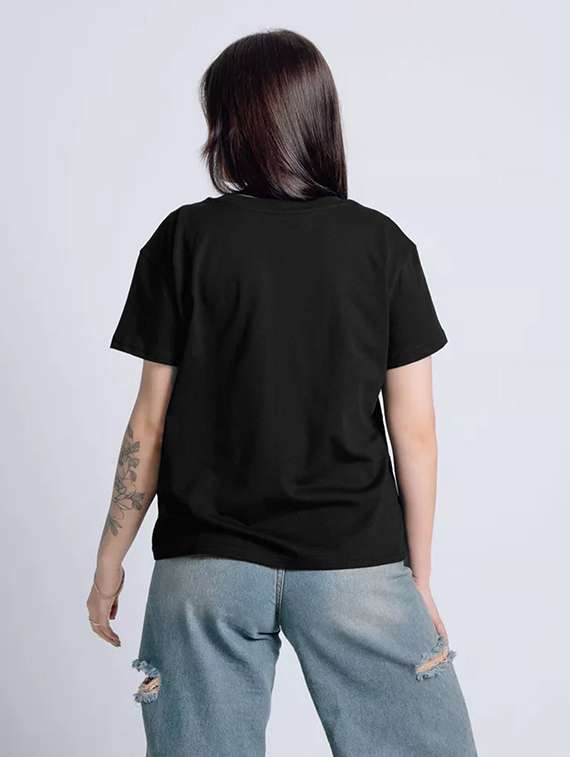 women pack of 2 printed short sleeve oversized t-shirt - 22059606 -  Standard Image - 4