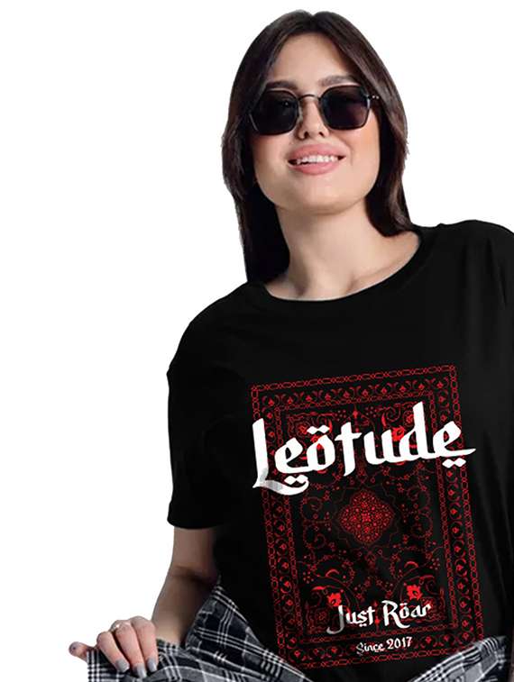 multi colored cotton blend oversized tshirt - 22059613 -  Standard Image - 1