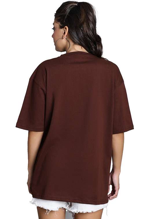 women pack of 2 printed short sleeve oversized t-shirt - 22059651 -  Standard Image - 4