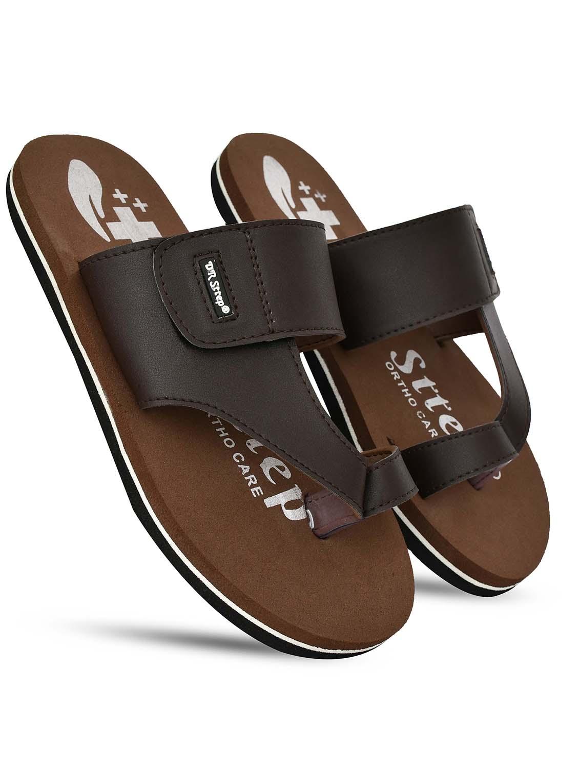 men black slip on flip flop - 22060240 - Standard Image - 1