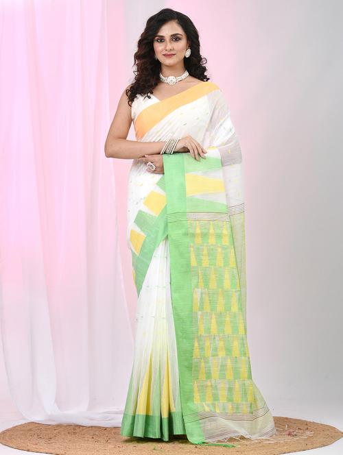 women self design handloom saree with blouse - 22060668 - Standard Image - 0