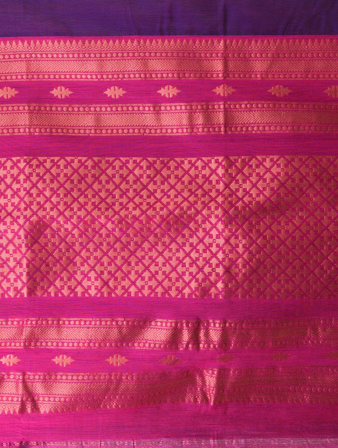 women self design handloom saree with blouse - 22060690 - Standard Image - 6