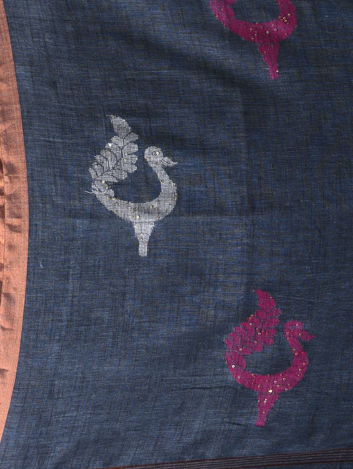 women self design handloom saree with blouse - 22060699 - Standard Image - 6