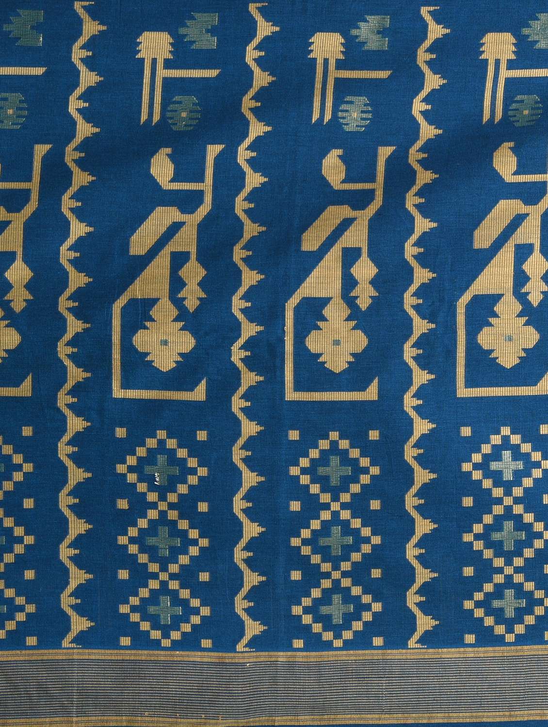 women self design handloom saree with blouse - 22060708 -  Standard Image - 6