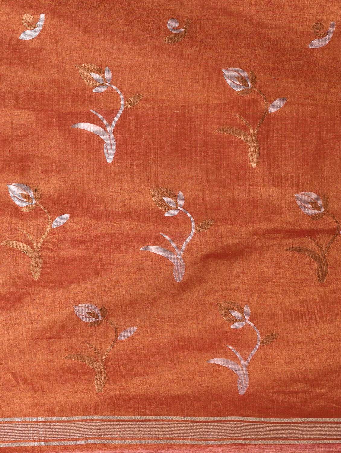 women self design handloom saree with blouse - 22060715 -  Standard Image - 6