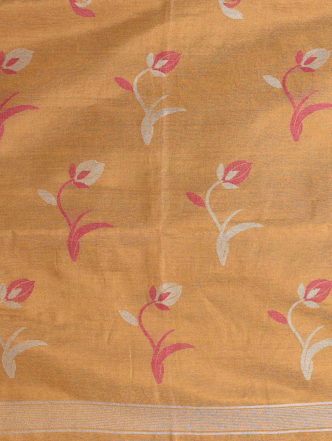 women self design handloom saree with blouse - 22060717 -  Standard Image - 6