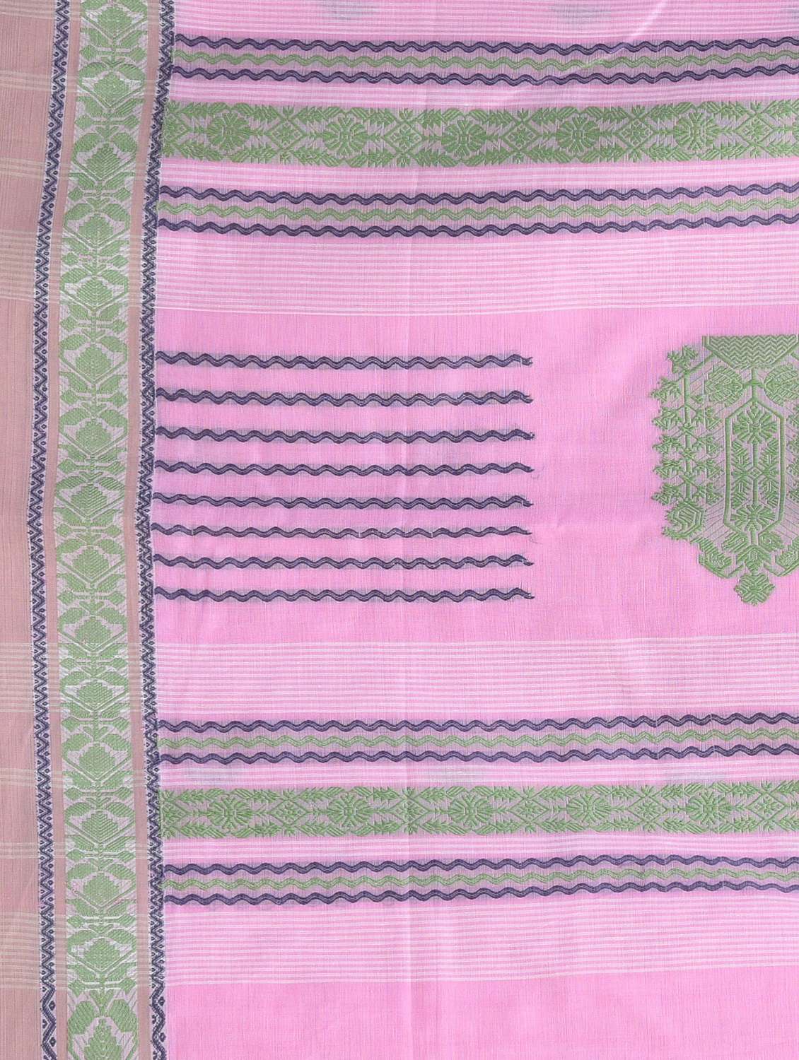 women self design handloom saree with blouse - 22060780 - Standard Image - 6