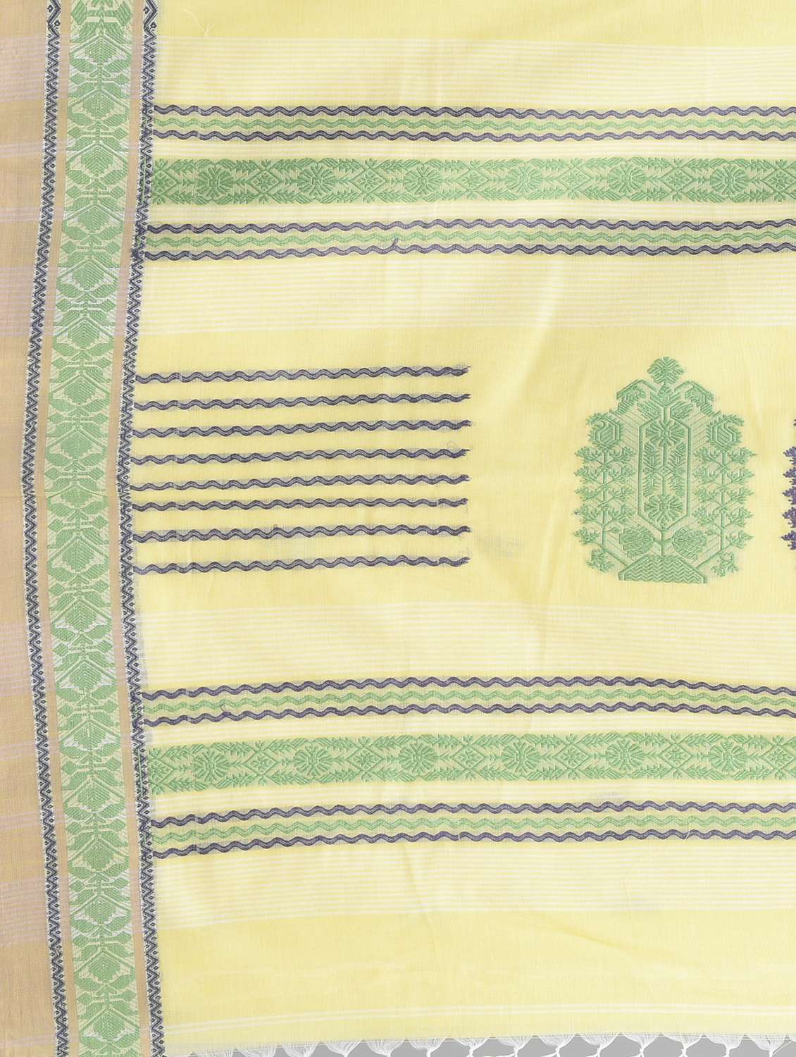 women self design handloom saree with blouse - 22060781 -  Standard Image - 6