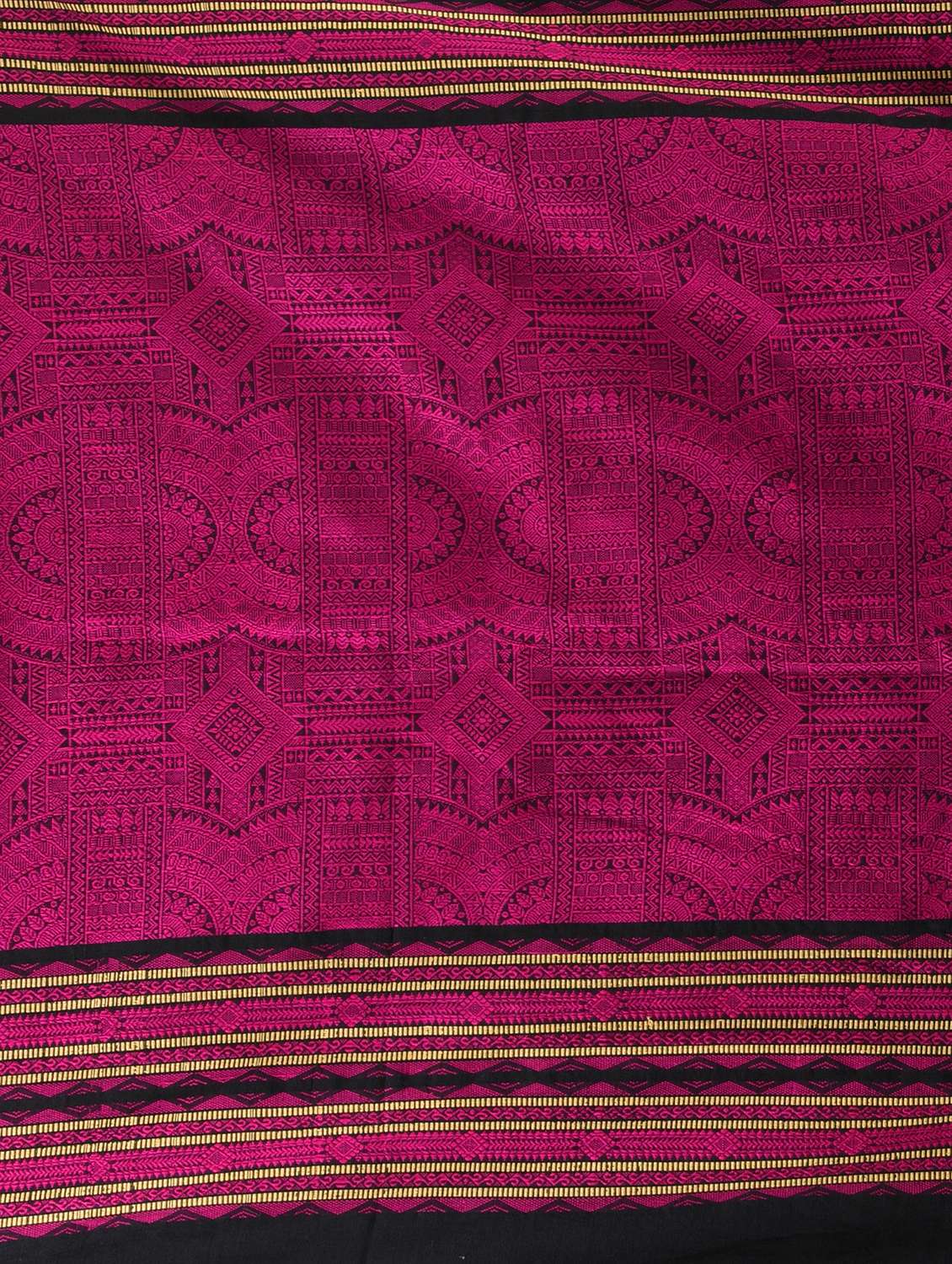 women self design handloom saree with blouse - 22060812 -  Standard Image - 6