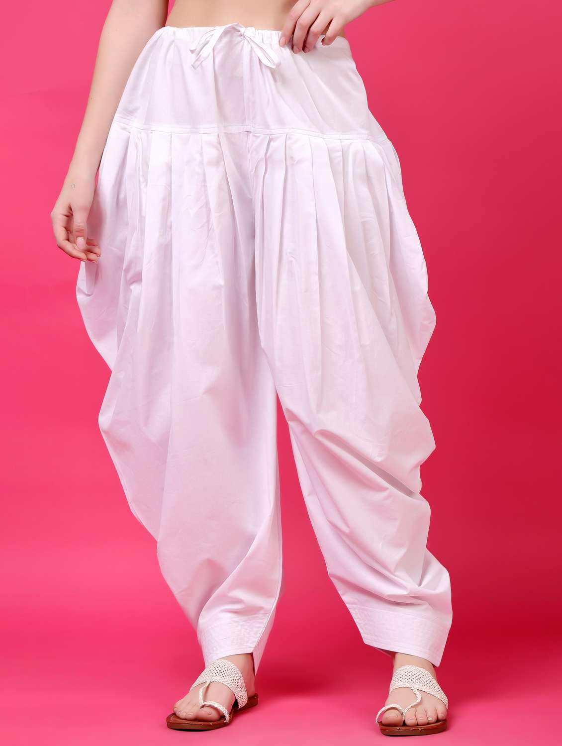 women solid mid rise patiyala salwar - 22061367 - Zoom Image - 0