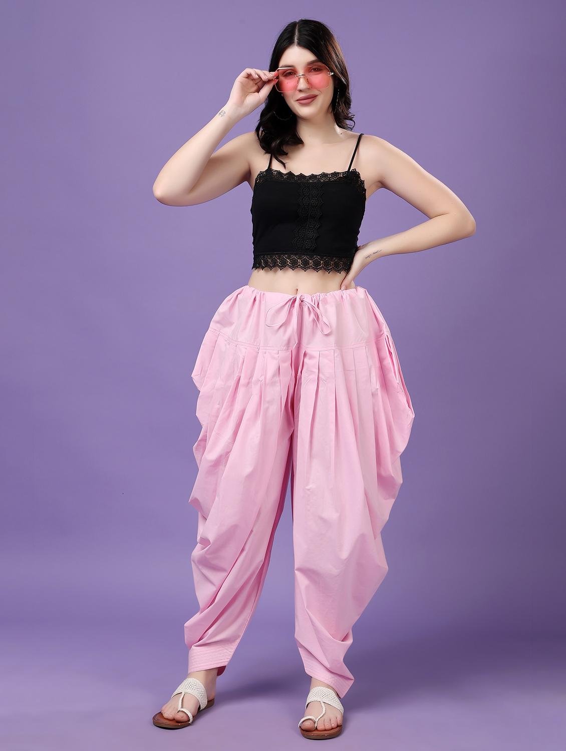 women solid mid rise patiyala salwar - 22061369 - Standard Image - 4