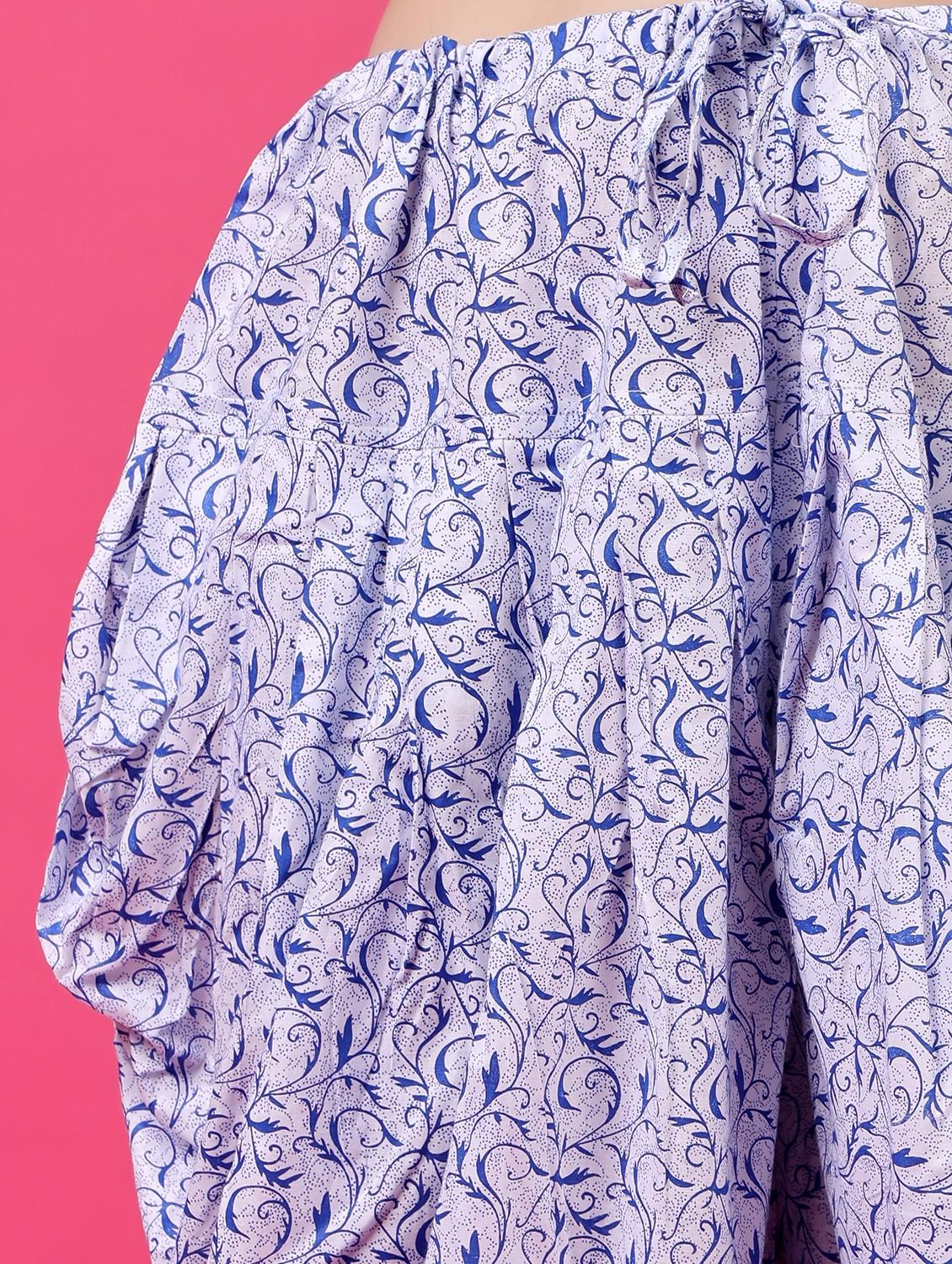 women printed mid rise patiyala salwar - 22061376 - Standard Image - 4