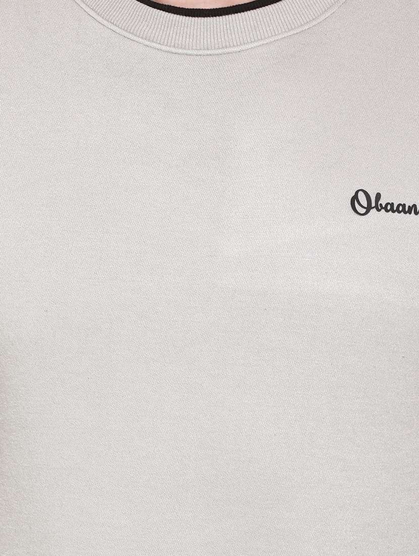 men solid long sleeve regular fit sweatshirt - 22061669 -  Standard Image - 4