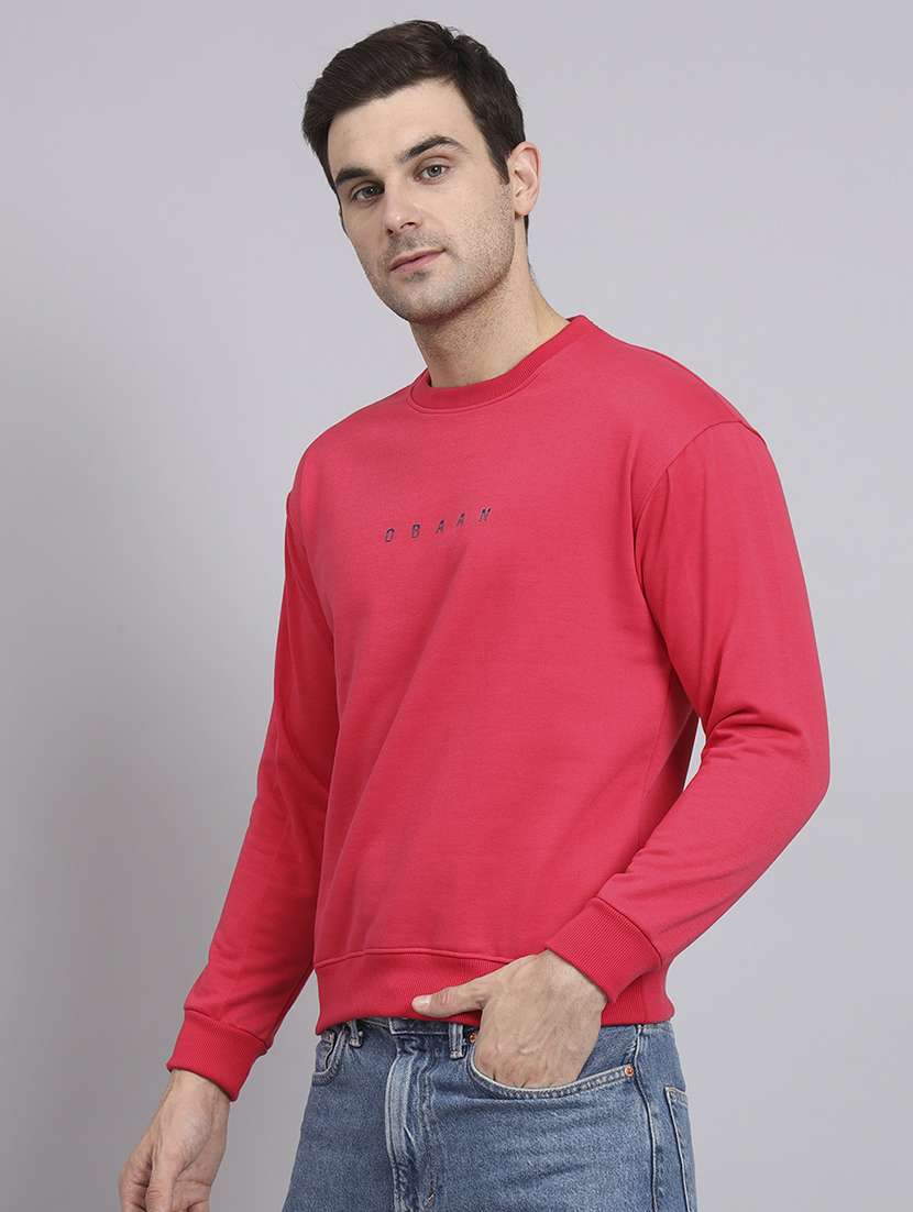 men printed long sleeve regular fit sweatshirt - 22061747 -  Standard Image - 1
