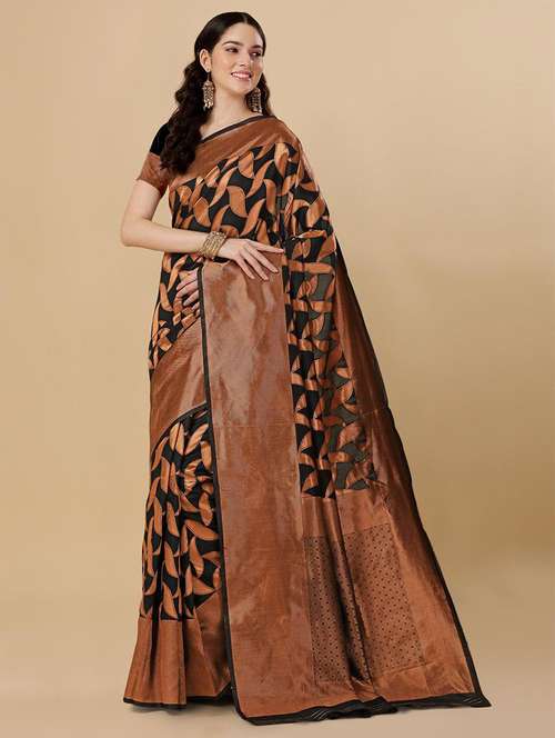 women self design banarasi saree with blouse - 22062120 - Standard Image - 0