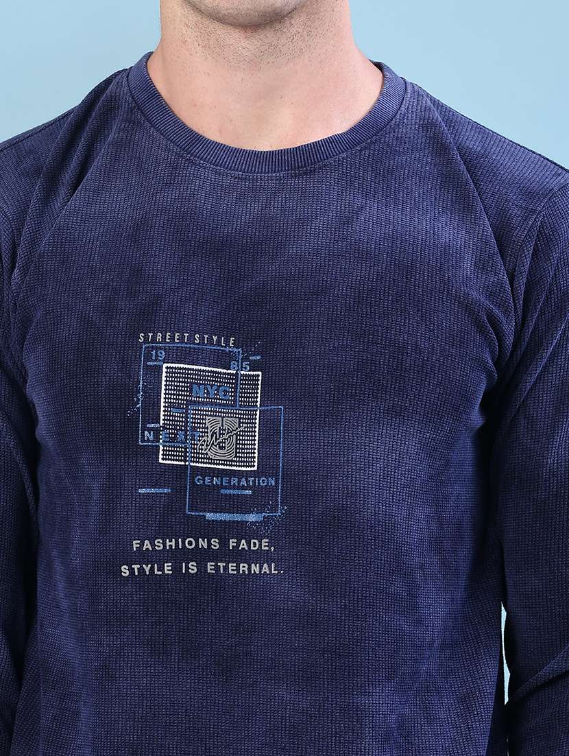 men printed long sleeve t-shirt - 22062291 -  Standard Image - 4