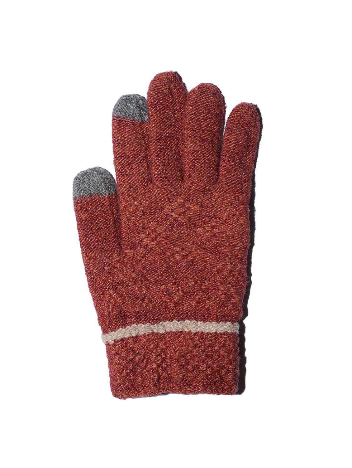 girls self design winter gloves - 22062377 -  Standard Image - 1
