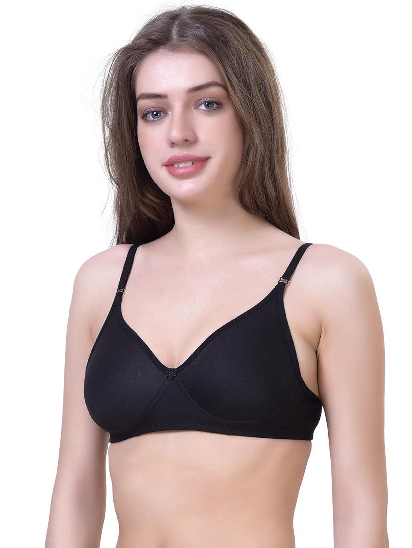 women pack of 3 solid t-shirt bra - 22063576 - Standard Image - 1