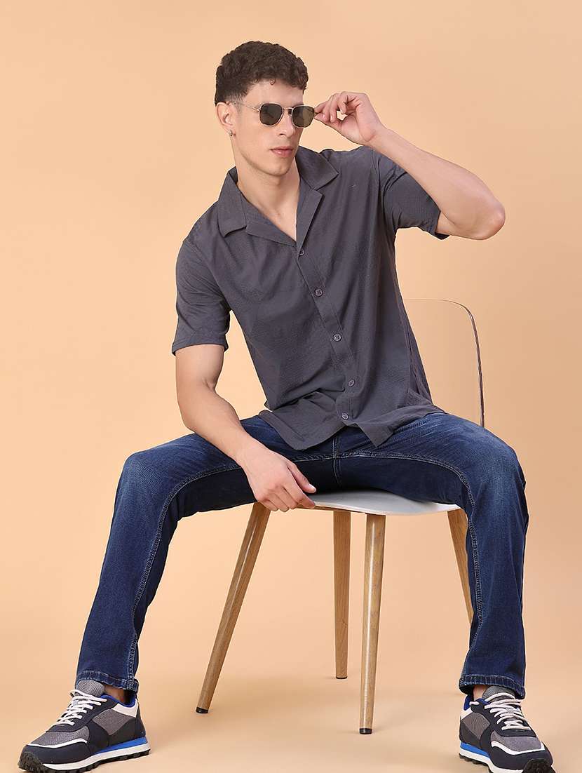 men washed mid rise full length jeans - 22063684 -  Standard Image - 4