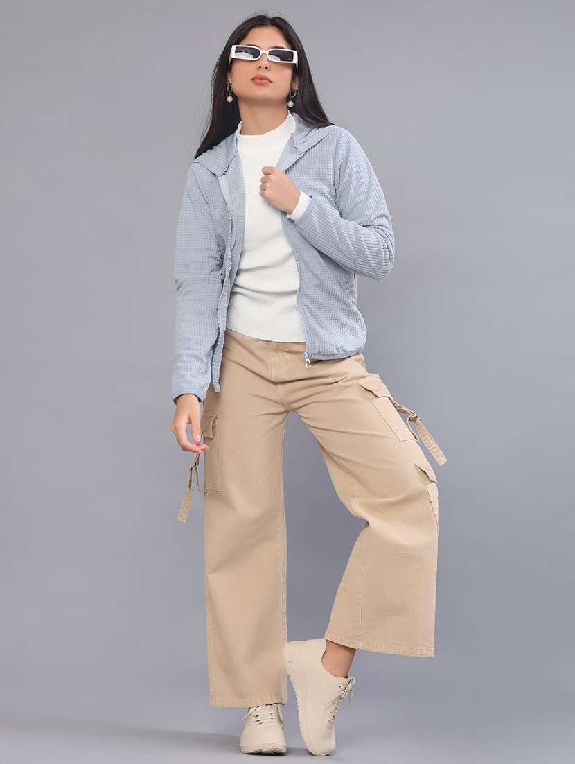 women self design long sleeve sweatshirt - 22063755 -  Standard Image - 4