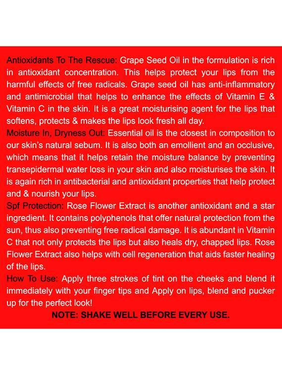 red lip gloss rosy cozy spicy-red - 22063869 -  Standard Image - 4