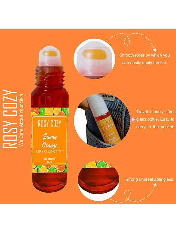 rosy cozy orange tint lip gloss - 22063870 -  Standard Image - 1