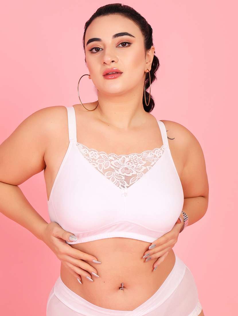 women plus size solid non padded bra - 22064188 -  Standard Image - 1