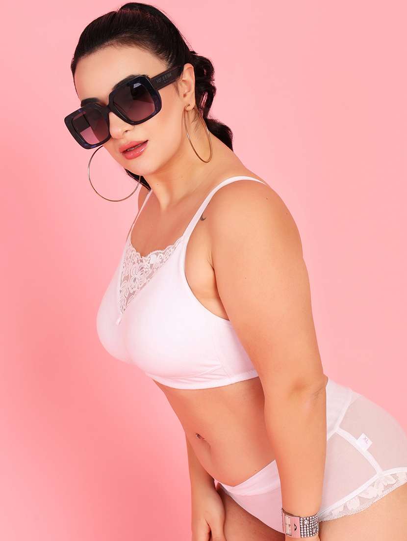 women plus size solid non padded bra - 22064188 -  Standard Image - 4