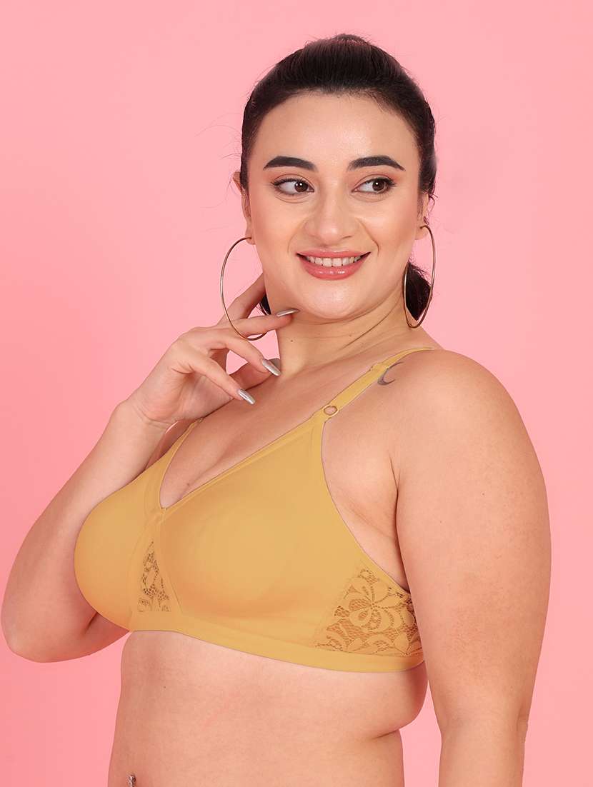 women plus size solid non padded bra - 22064189 -  Standard Image - 1