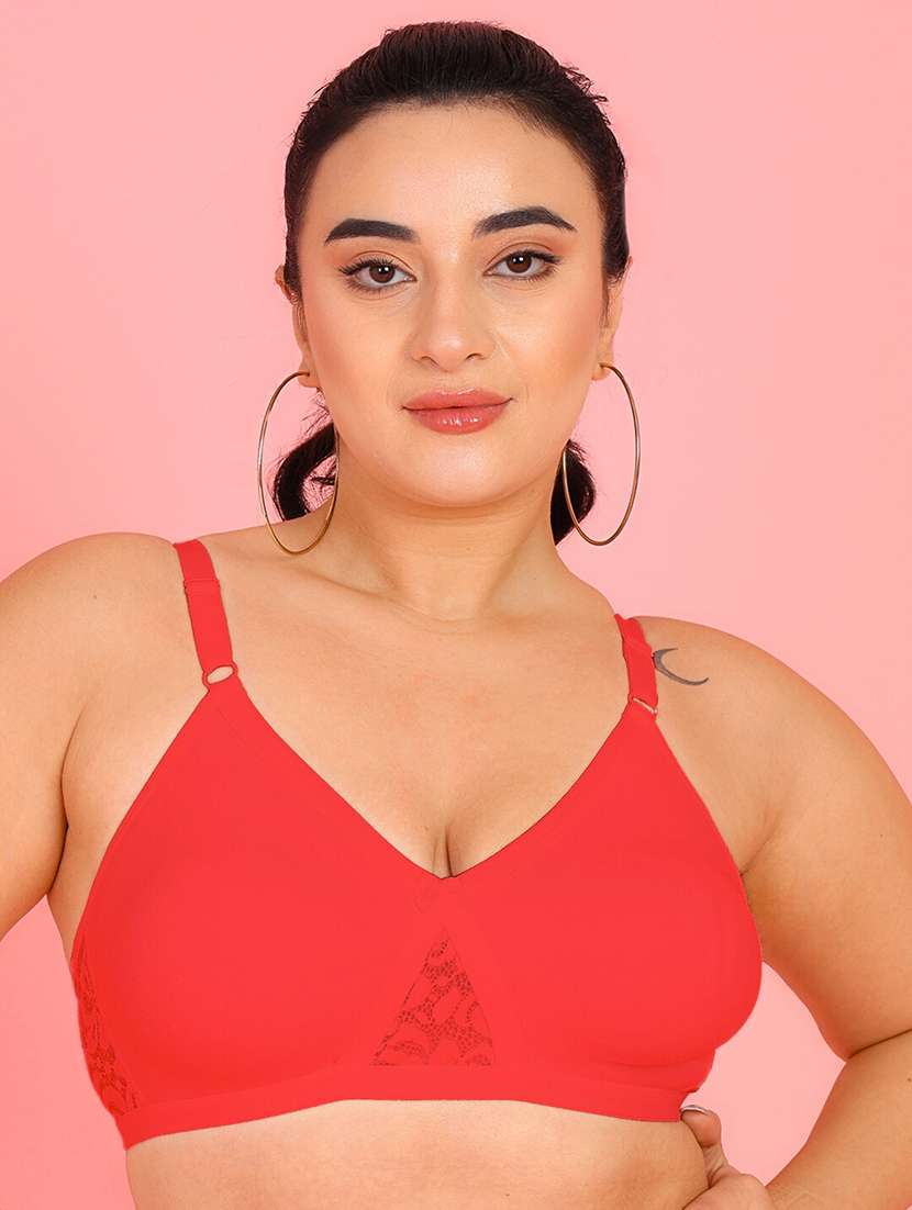 women plus size solid non padded bra - 22064192 - Standard Image - 1