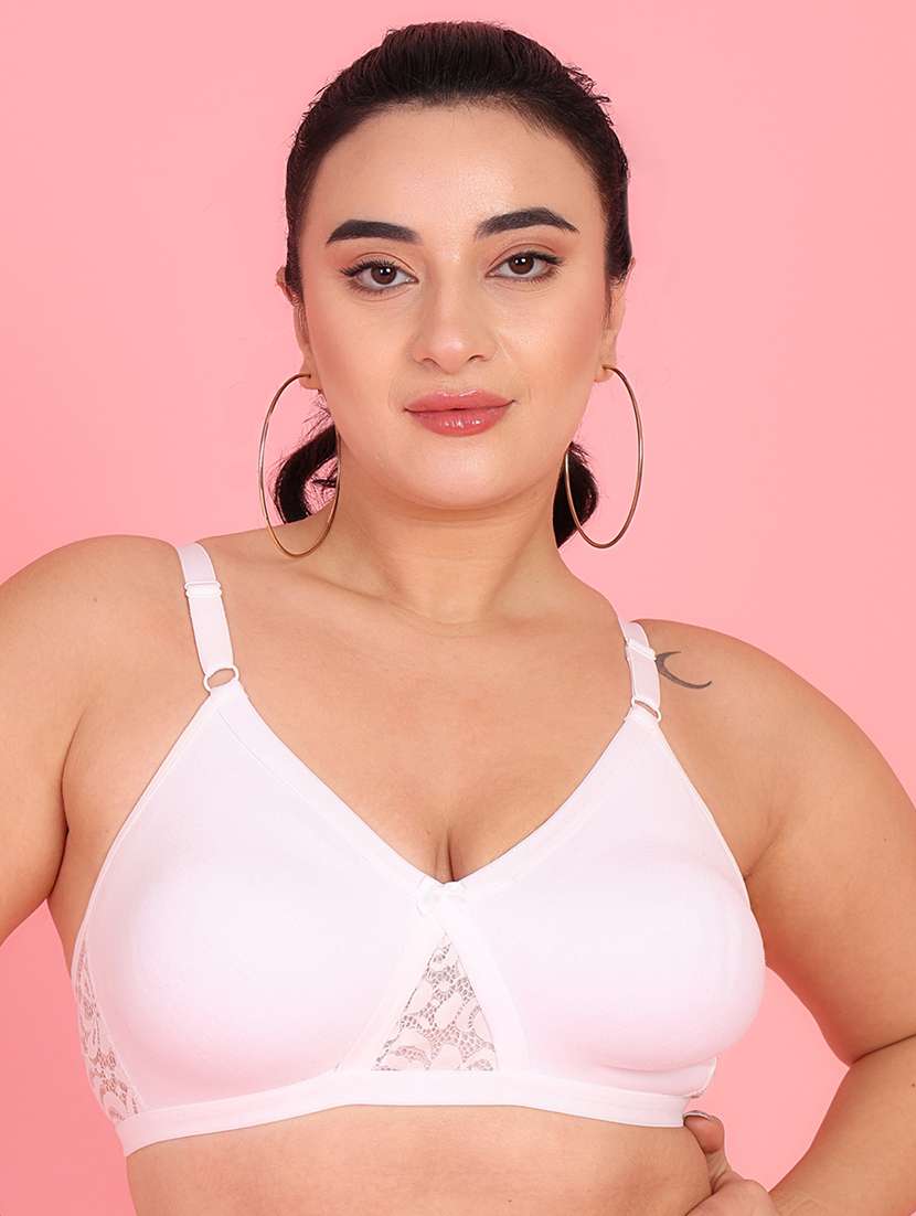 women plus size solid non padded bra - 22064193 -  Standard Image - 1
