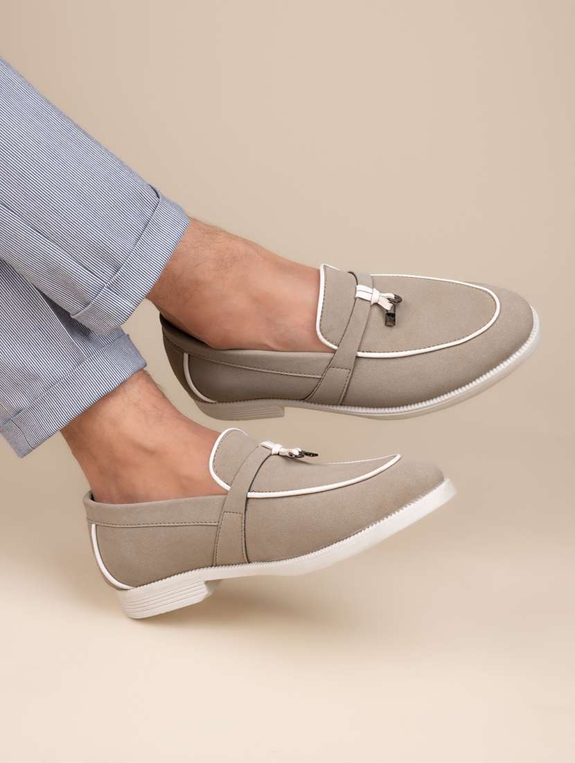 women grey slip on loafer - 22065467 -  Zoom Image - 0