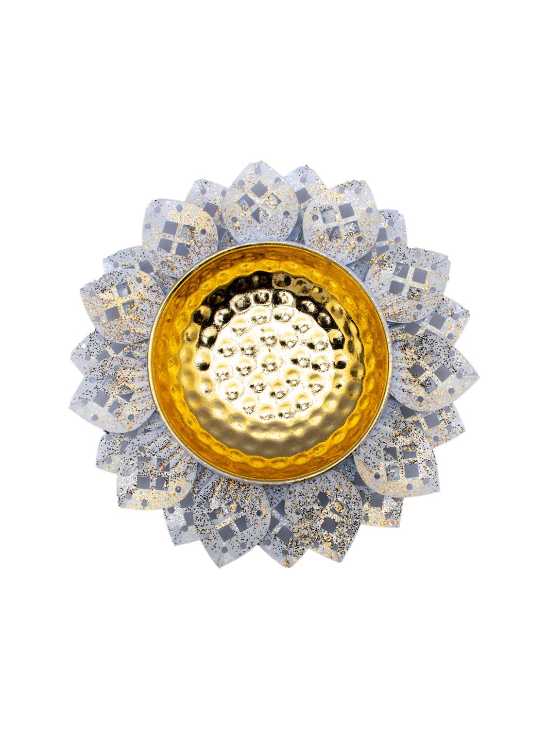 lotus shape decorative urli for home decor - 22065702 - Standard Image - 1