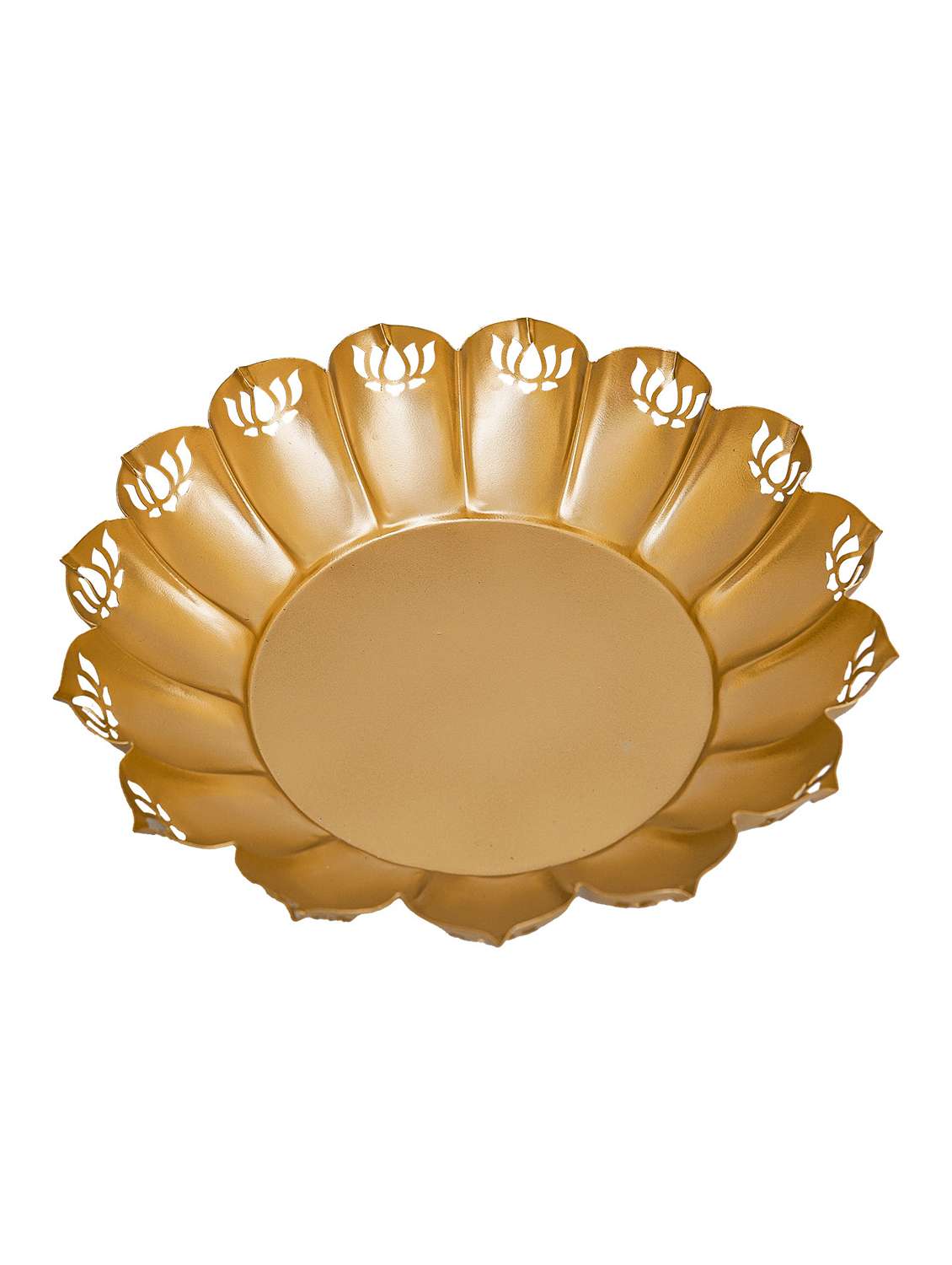 lotus shape decorative urli for home decor - 22065703 -  Standard Image - 1