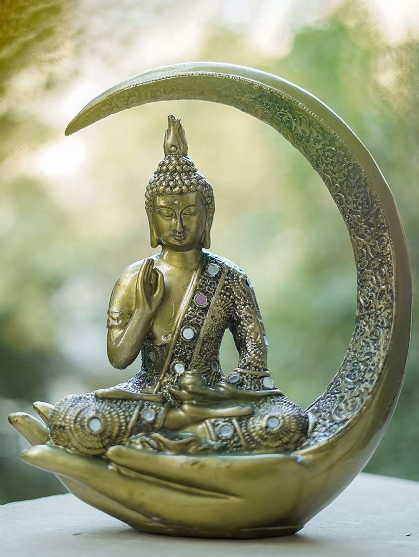 polyresin divine harmony home decor statue