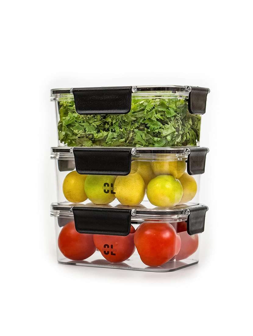 plastic storage container with lid for fridge