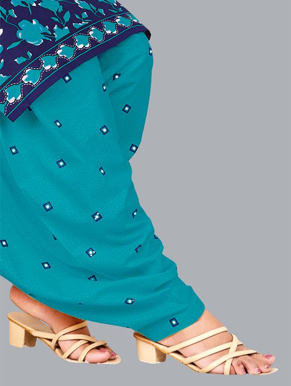 women floral printed unstitched salwar suit set - 22065890 - Standard Image - 4