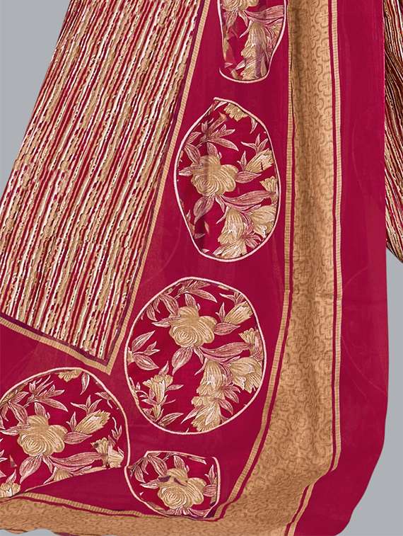 women floral printed unstitched salwar suit set - 22065927 -  Standard Image - 4
