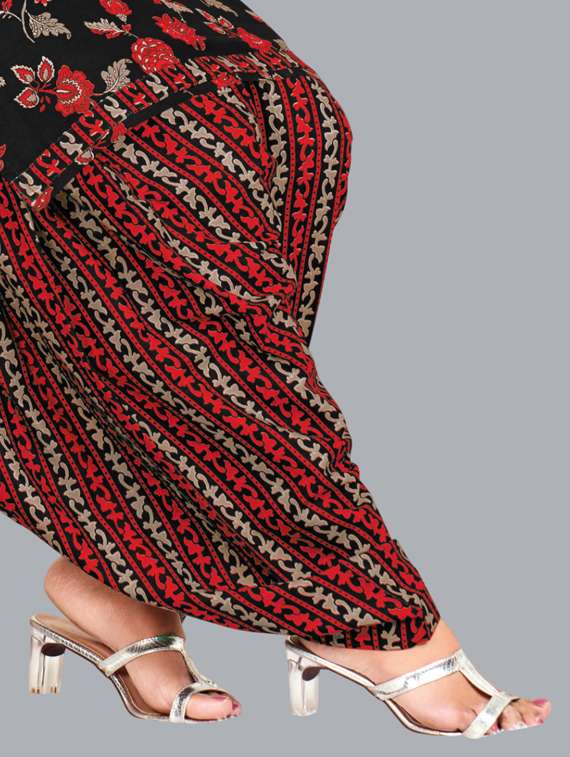 women floral printed unstitched salwar suit set - 22065932 - Standard Image - 4