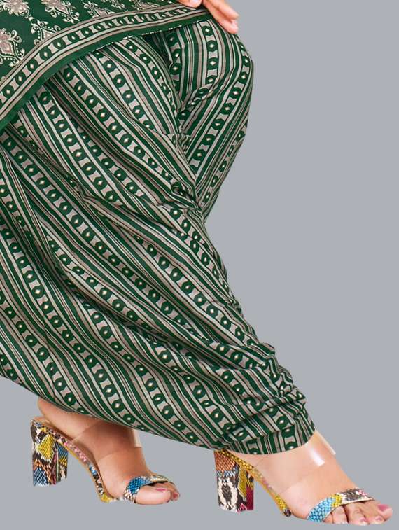 women printed unstitched salwar suit set - 22065939 - Standard Image - 4